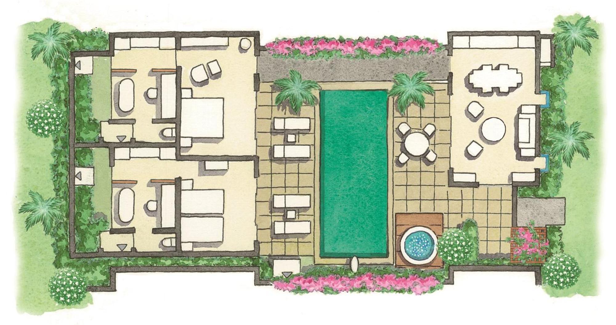 ดิ อูซา เทอเรซ บีช คลับ วิลลา Villa โยมิตัน ภายนอก รูปภาพ